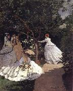 Claude Monet Femmes an Fardin Germany oil painting artist